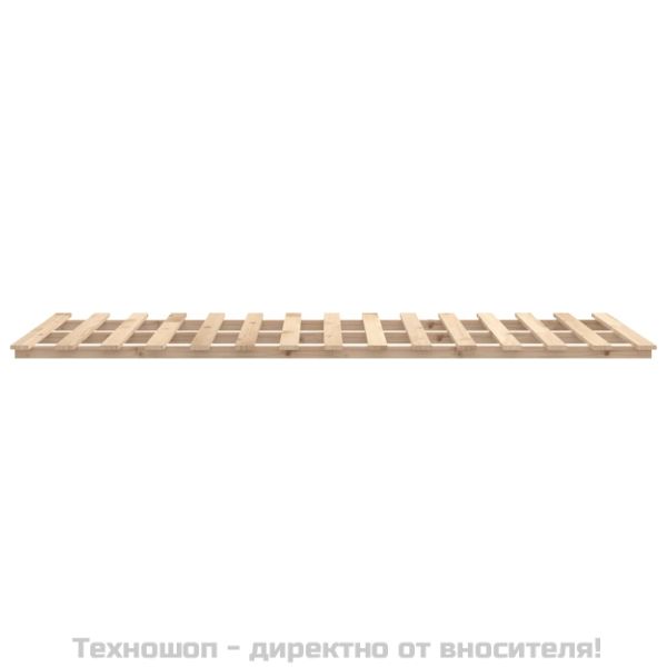 Рамка за легло, 100x200 см, бор масив