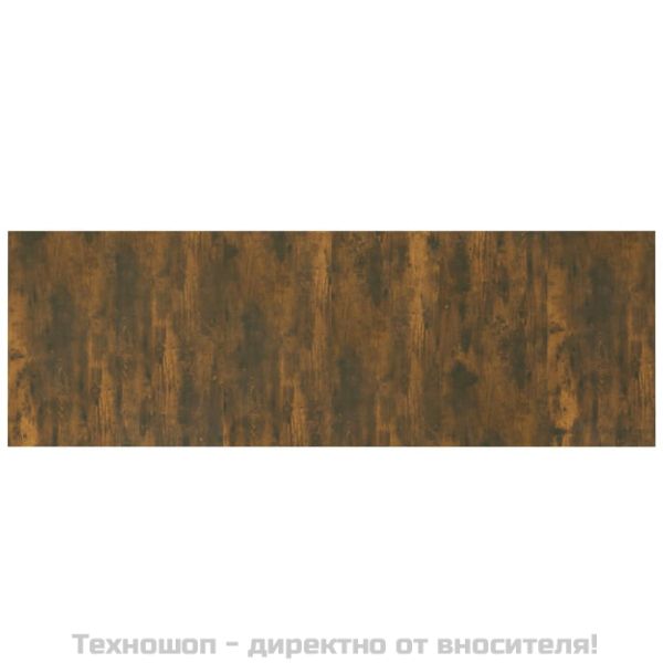 Стенна табла за легло опушен дъб 240x1,5x80 см инженерно дърво