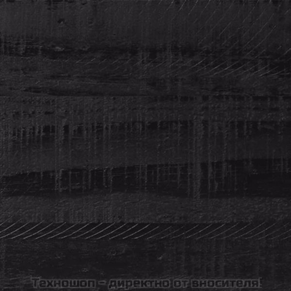 Нощни шкафчета, 2 бр, черни, 40x30x55 см, борово дърво масив