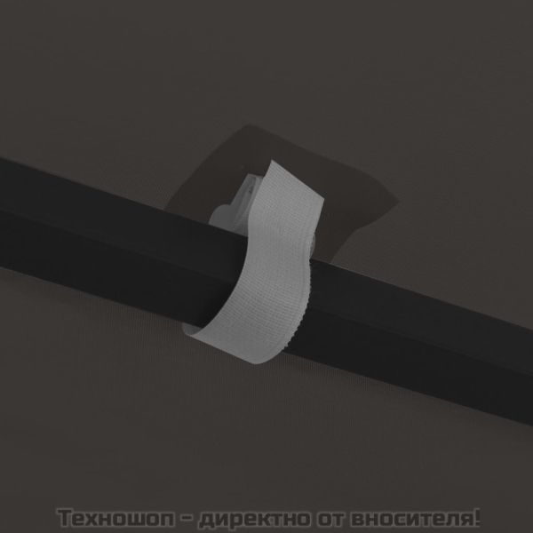 Шатра, 3х6 м, антрацит