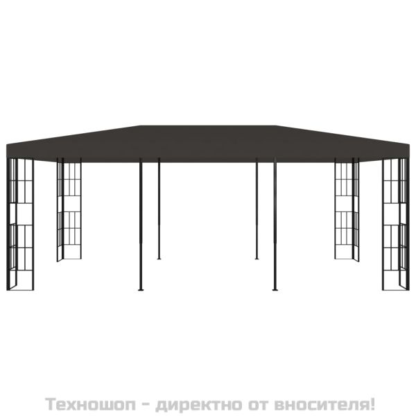 Шатра, 3х6 м, антрацит