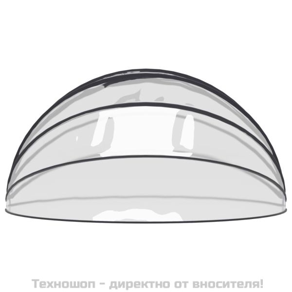 Купол за басейн 559x275 см