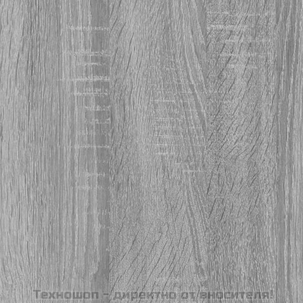 Нощно шкафче, сив сонома, 50x39x47 см