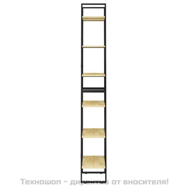 Етажерка, 60x30x210 см, борово дърво масив