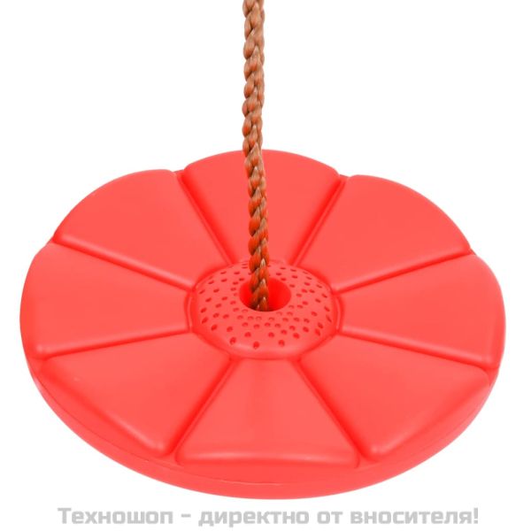 Люлка тип чиния, 200 см, червена