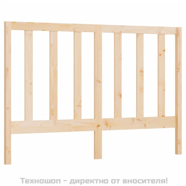 Горна табла за легло, 166x4x100 см, бор масив