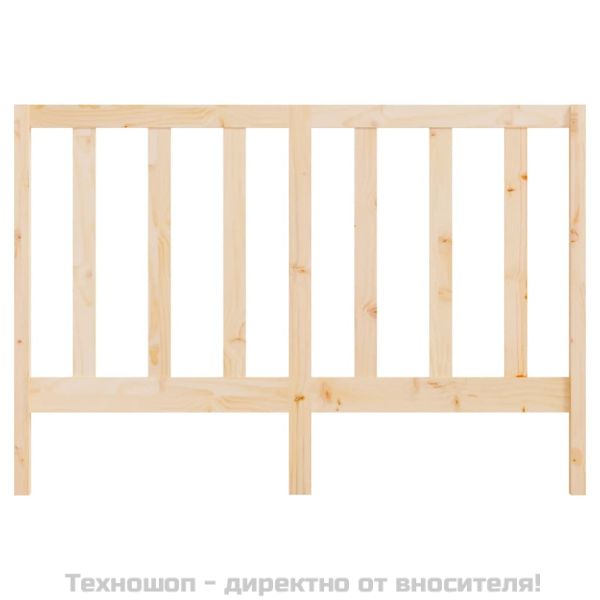 Горна табла за легло, 166x4x100 см, бор масив