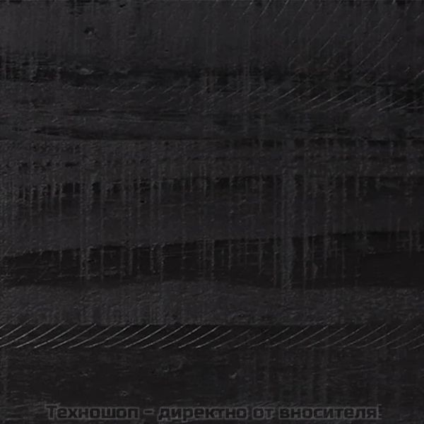 Етажерка за обувки, черна, 75x40x110 см, борово дърво масив