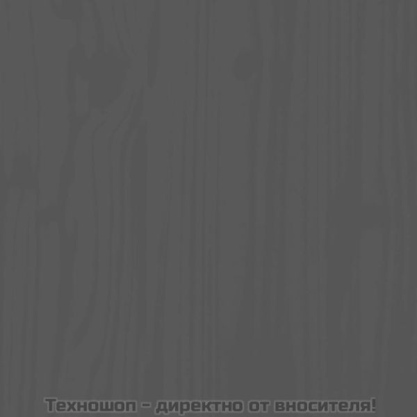 Кафе маса, сива, Ø 40x60 см, борово дърво масив