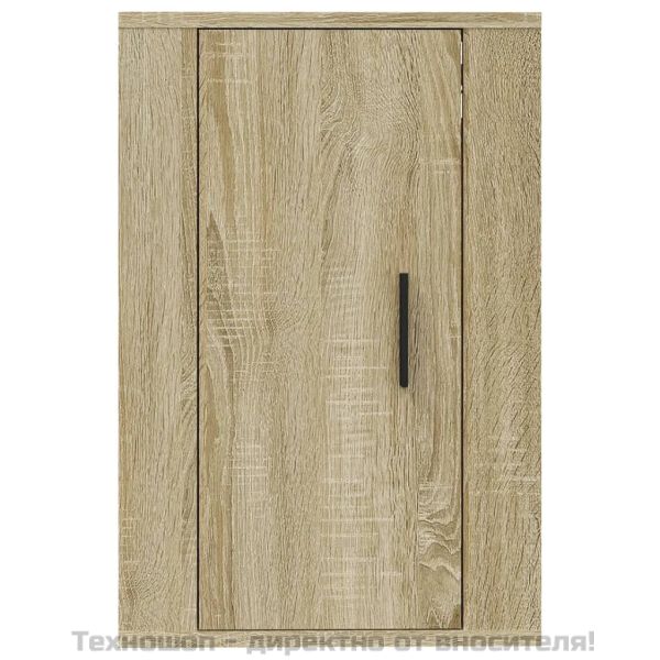 ТВ шкаф за стенен монтаж, сонома дъб, 40x34,5x60 см