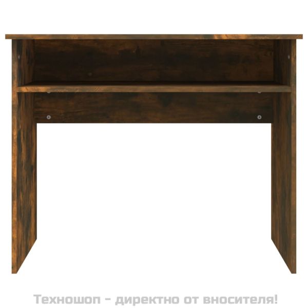 Бюро, опушен дъб, 90x50x74 см, инженерно дърво