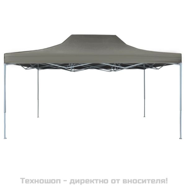 Сгъваема pop-up шатра 3х4,5 м антрацит