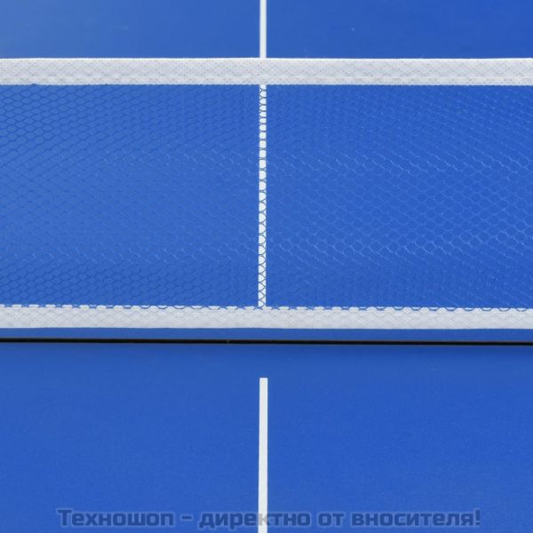 Маса за пинг-понг, 5 фута, с мрежа, 152x76x66 см, синя