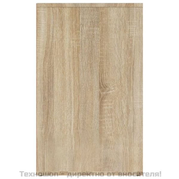 Шкаф за гримиране, дъб сонома, 80x40x65 см, инженерно дърво