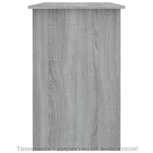 Бюро, сив сонома, 100x50x76 см, инженерно дърво
