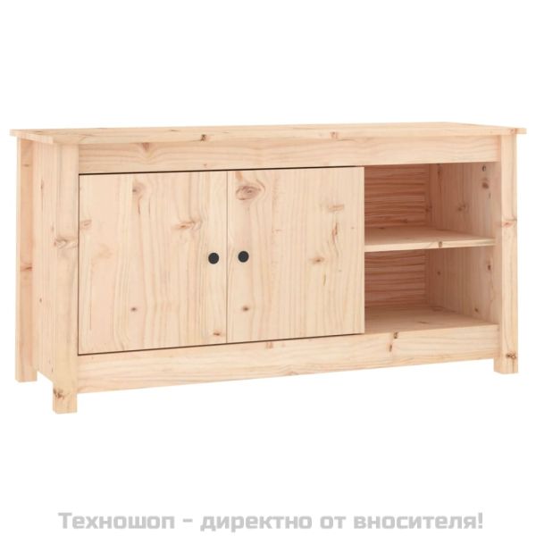 ТВ шкаф, 103x36,5x52 см, бор масив