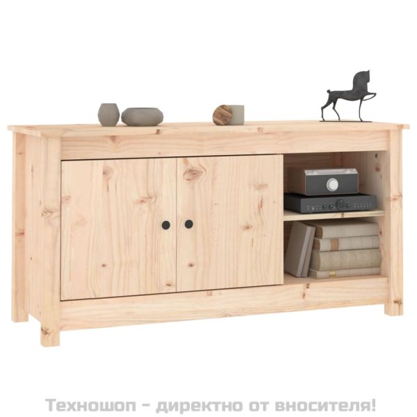 ТВ шкаф, 103x36,5x52 см, бор масив