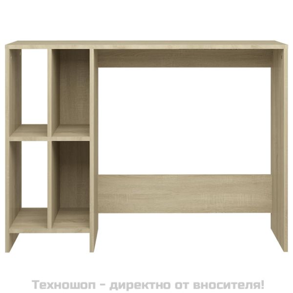 Бюро за лаптоп, дъб сонома, 102,5x35x75 см, инженерно дърво