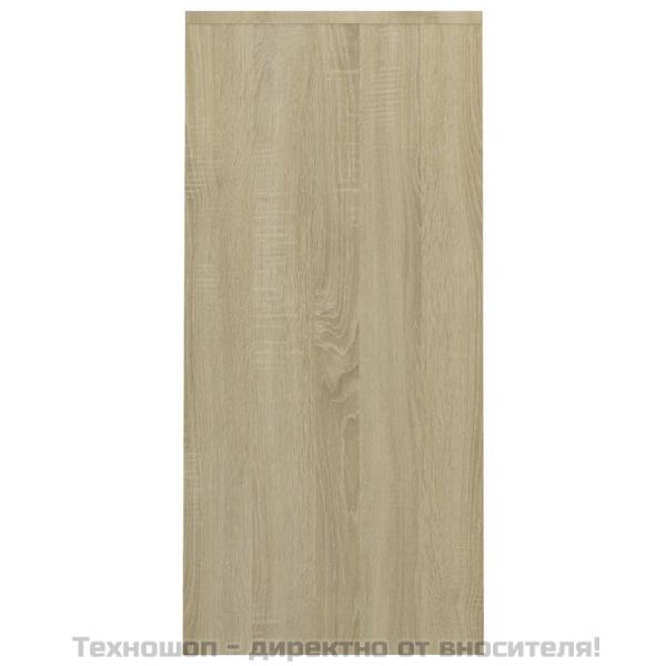 Бюро за лаптоп, дъб сонома, 102,5x35x75 см, инженерно дърво