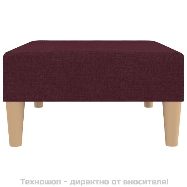 Табуретка, лилава, 78x56x32 см, текстил