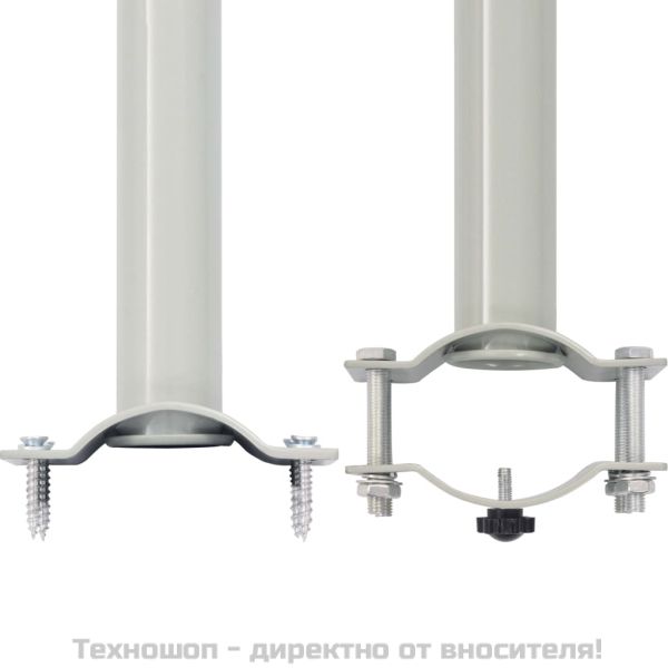 Прибираща се странична тента, 160x300 см, кремава