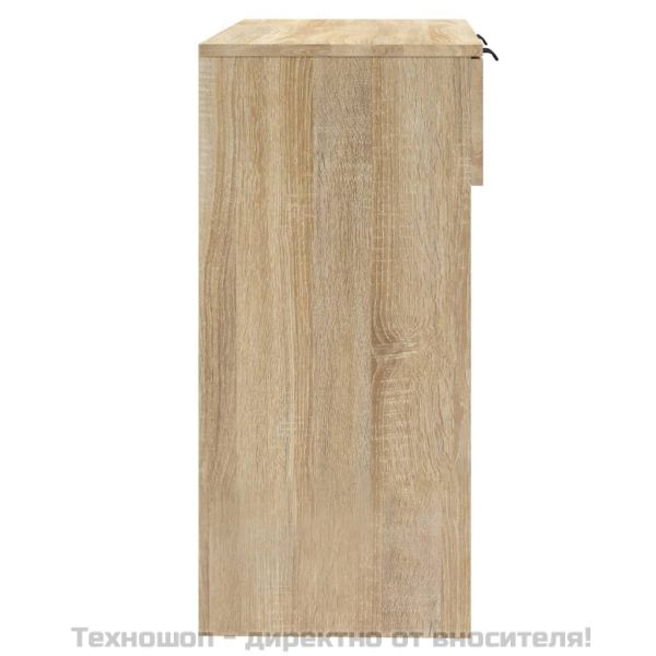 Конзолна маса, дъб сонома, 90x36x75 см, инженерно дърво