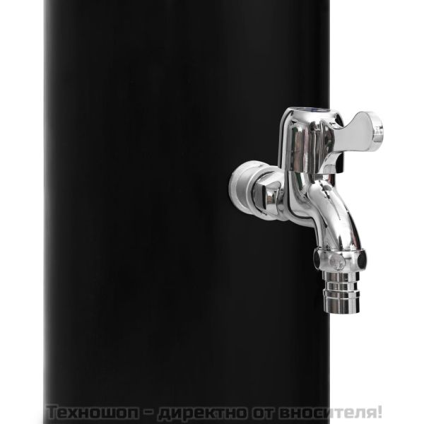 Външен соларен душ с душ слушалка и кран 40 л