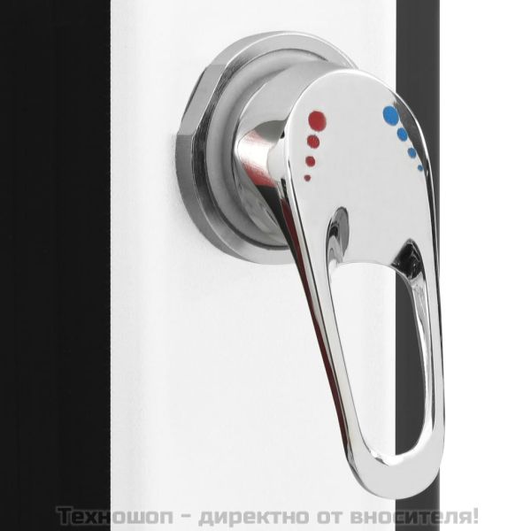 Външен соларен душ с душ слушалка и кран 35 л