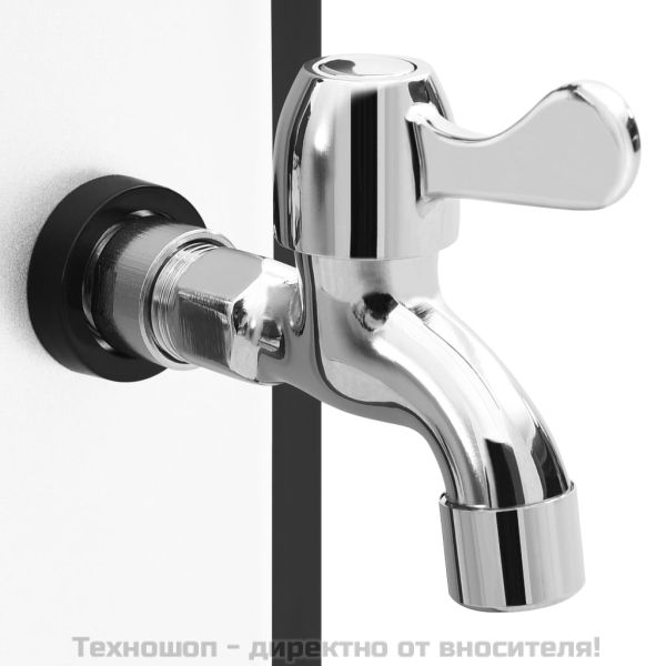 Външен соларен душ с душ слушалка и кран 35 л