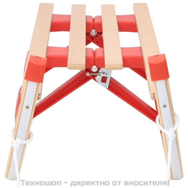 Сгъваема шейна, дърво, 110 см