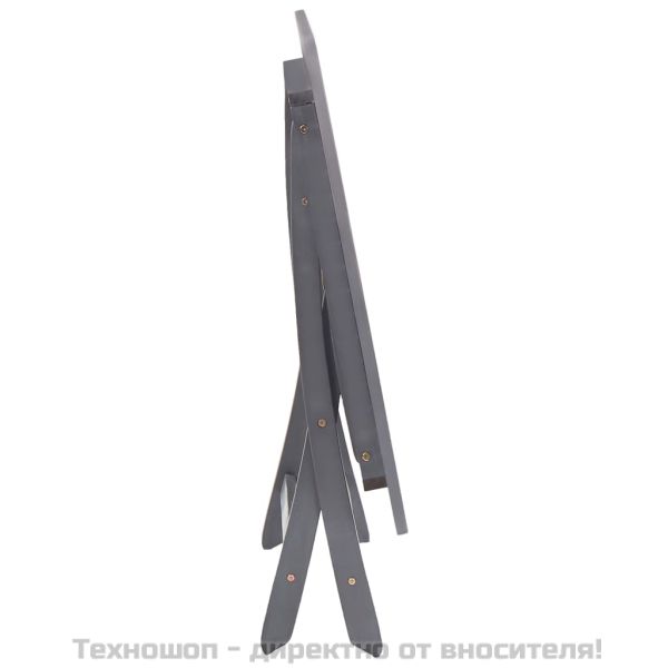 Сгъваема градинска маса, 160x85x75 см, акация масив