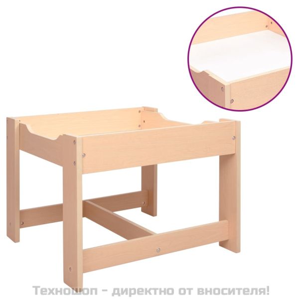 Детска масичка с 2 столчета, МДФ