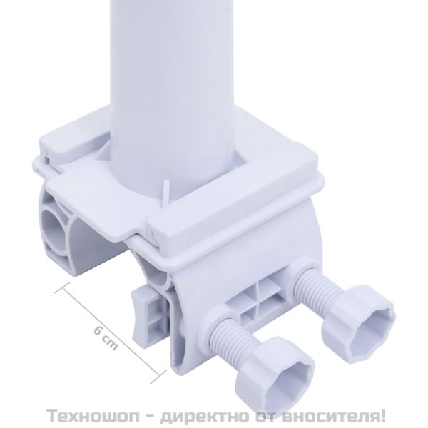 Ролка за покривало на басейн с пластмасова основа