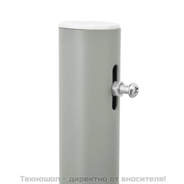 Прибираща се дворна странична тента, 170x300 см, кафява