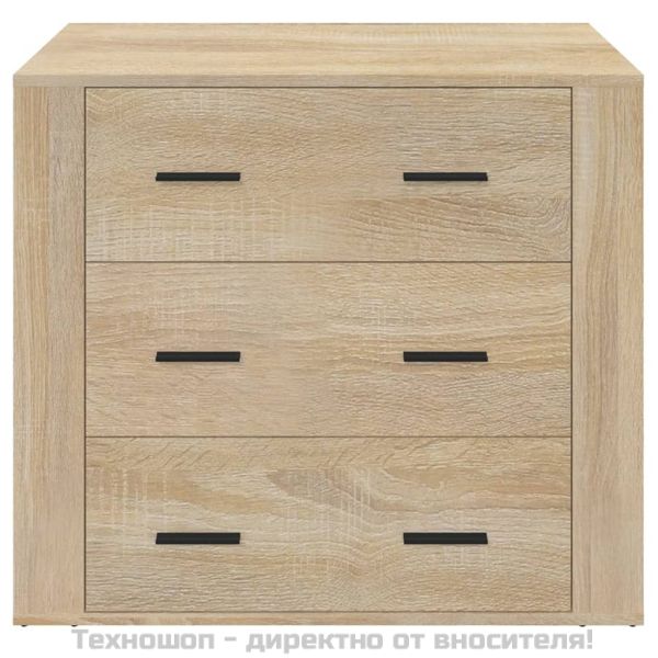 Сайдборд, дъб сонома, 80x33x70 см, инженерно дърво