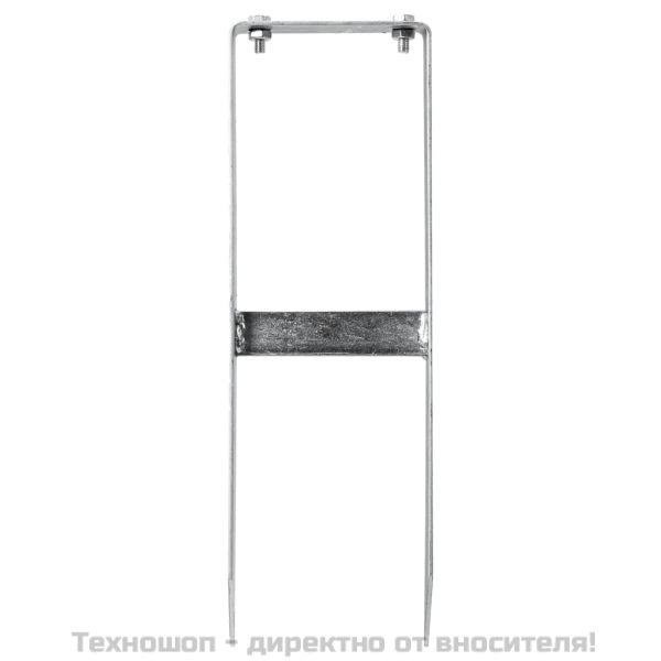 Земни анкери за WPC ограда, 2 бр, стомана, 40 см