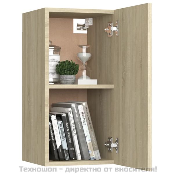 ТВ шкаф, дъб сонома, 30,5x30x60 см, инженерно дърво