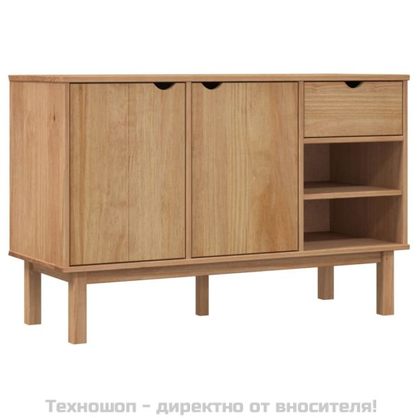 Сайдборд OTTA, 114x43x73,5 см, борово дърво масив