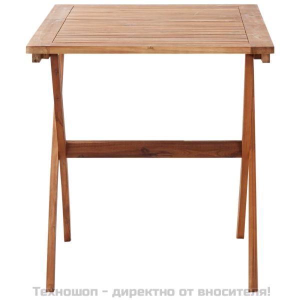 Градинска маса, 110x67x74 см, акация масив