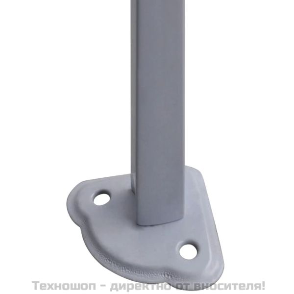 Професионална сгъваема парти шатра, 2x2 м, стомана, антрацит