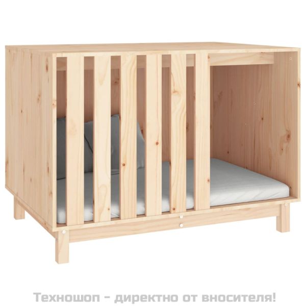Кучешка колиба, 100x70x72 см, бор масив