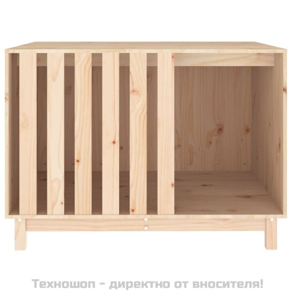 Кучешка колиба, 100x70x72 см, бор масив