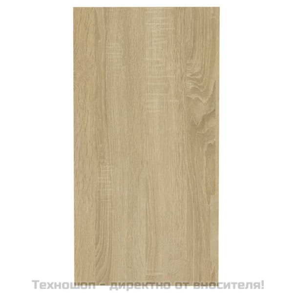 Странична маса, дъб сонома, 50x26x50 см, инженерно дърво