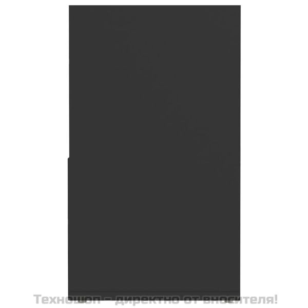 ТВ шкаф, сив, 149x30x52 см, инженерно дърво