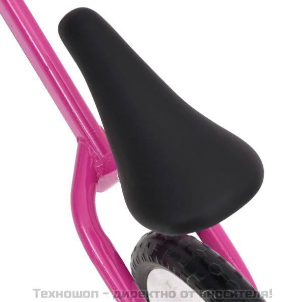 Детски велосипед за балансиране, гуми 9,5 цола, розов