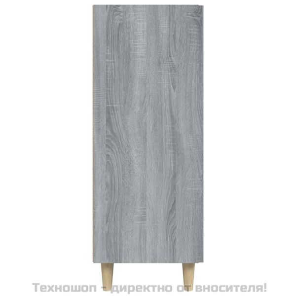 Сайдборд, сив сонома, 69,5x34x90 см, инженерно дърво