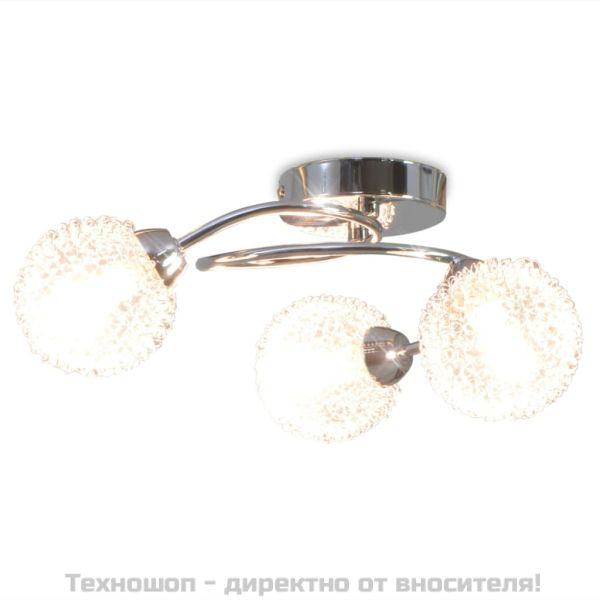 Таванна лампа за 3 G9 крушки 120 W