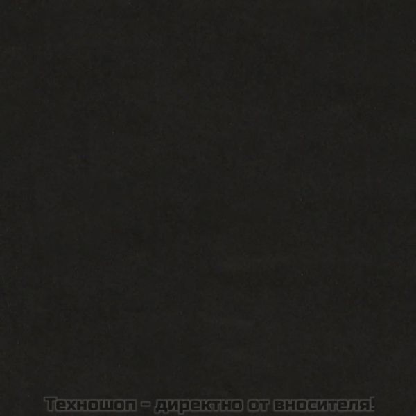 Пейка, черна, 110x40x70 см, кадифе