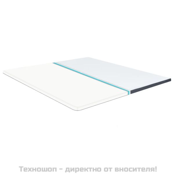 Топ матрак за боксспринг легло 200x160x5 см, със средна мекота