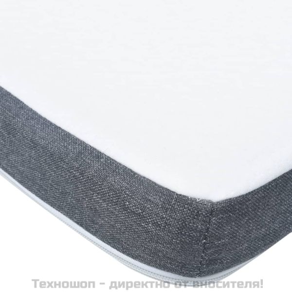 Топ матрак за боксспринг легло 200x160x5 см, със средна мекота